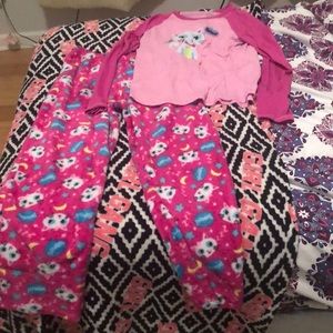 Kitty cat pajama set